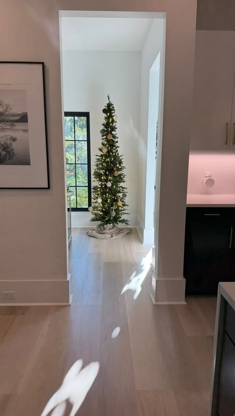 Instagram post by @mati_espy_home for West Elm. Caption reads: Comment Ornaments to get links Sent to your inbox.....