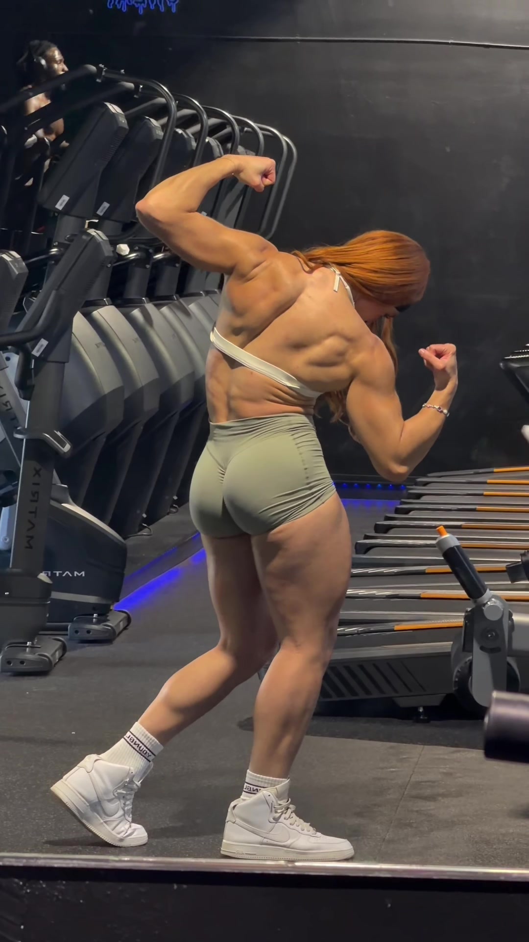 TikTok post by @paolanicolerms1 for YoungLA. Caption reads: Bulking season edition 🍳💪🏻 @YOUNGLA 15% code:....