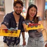 Instagram post by @_nickandcarrie_ for VisitSingapore. Caption reads: Singapore, you never fail to surprise us. We had....