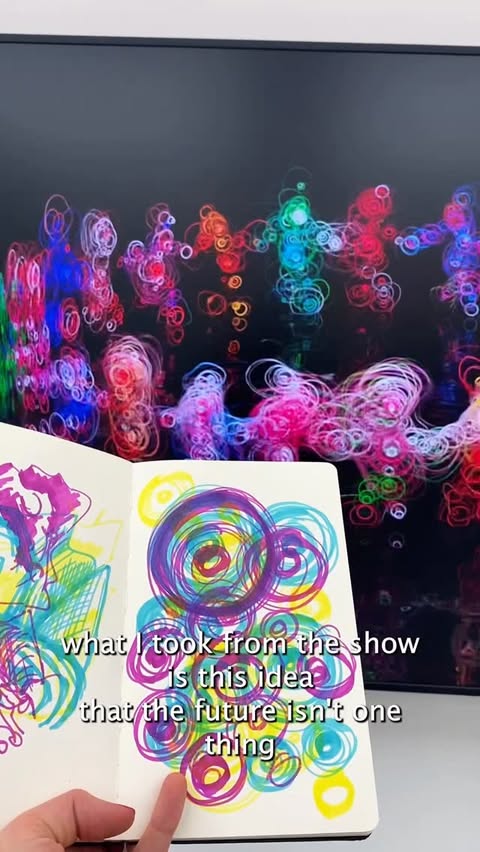 Instagram post by @helenya_art for Peugeot. Caption reads: I found it VERY interesting to consume art....