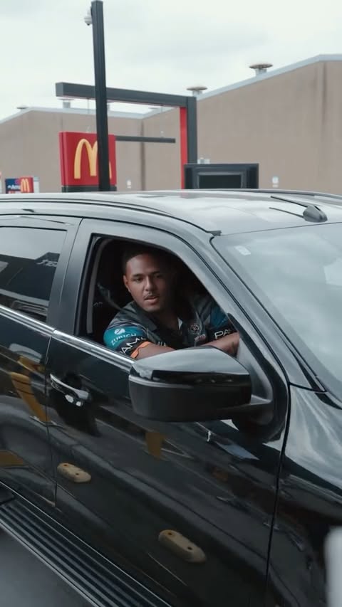 Instagram post by @nrl_weststigers for McDonald's Australia. Caption reads: Macca's is on board with the Wests Tigers for....