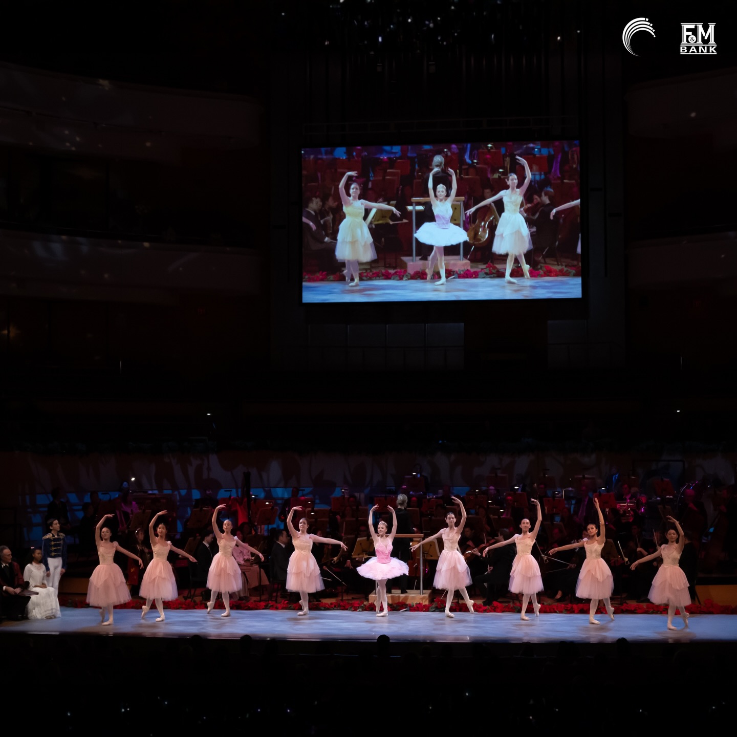 Instagram post by @pacificsymphony for Segerstrom Center for the Arts. Caption reads: Our Nutcracker for Kids with the ABT Gillespie....