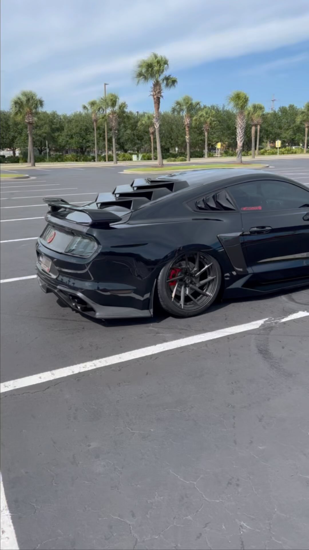 Instagram post by @thestanglife_ for Vertical Doors Inc. Caption reads: Friday heat on another level....