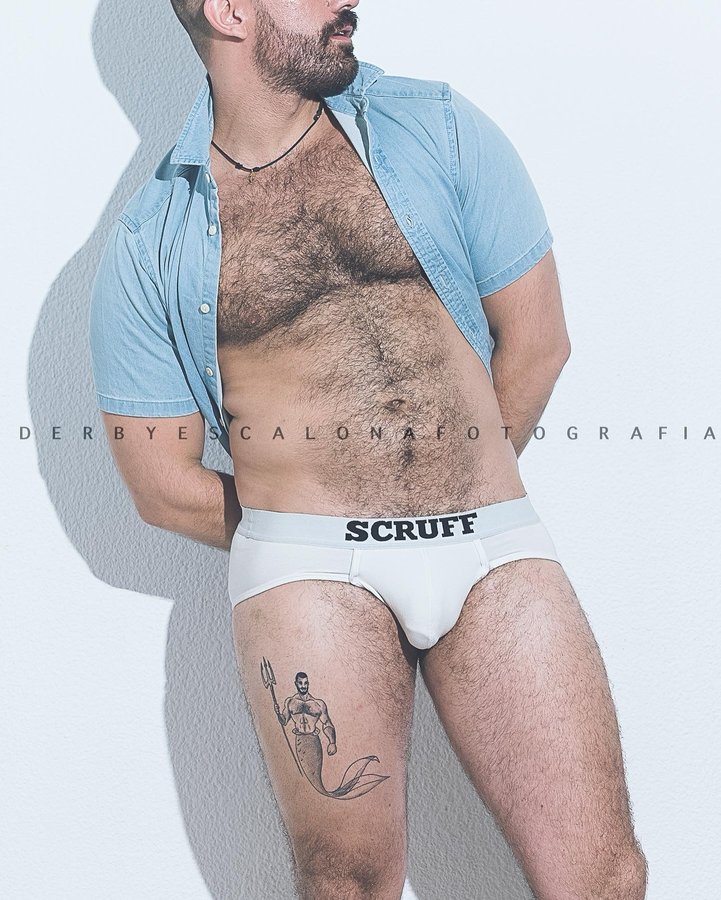 Instagram post by @thegaygaston2 for SCRUFF. Caption reads: [...] and Tigers and Bears (& otters)....