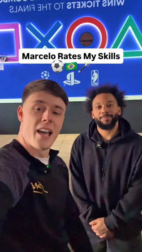 Instagram post by @bnfreestyle for PlayStation. Caption reads: [...] ⚽️🇧🇷🔥

Super fun time at the @PlayStation....