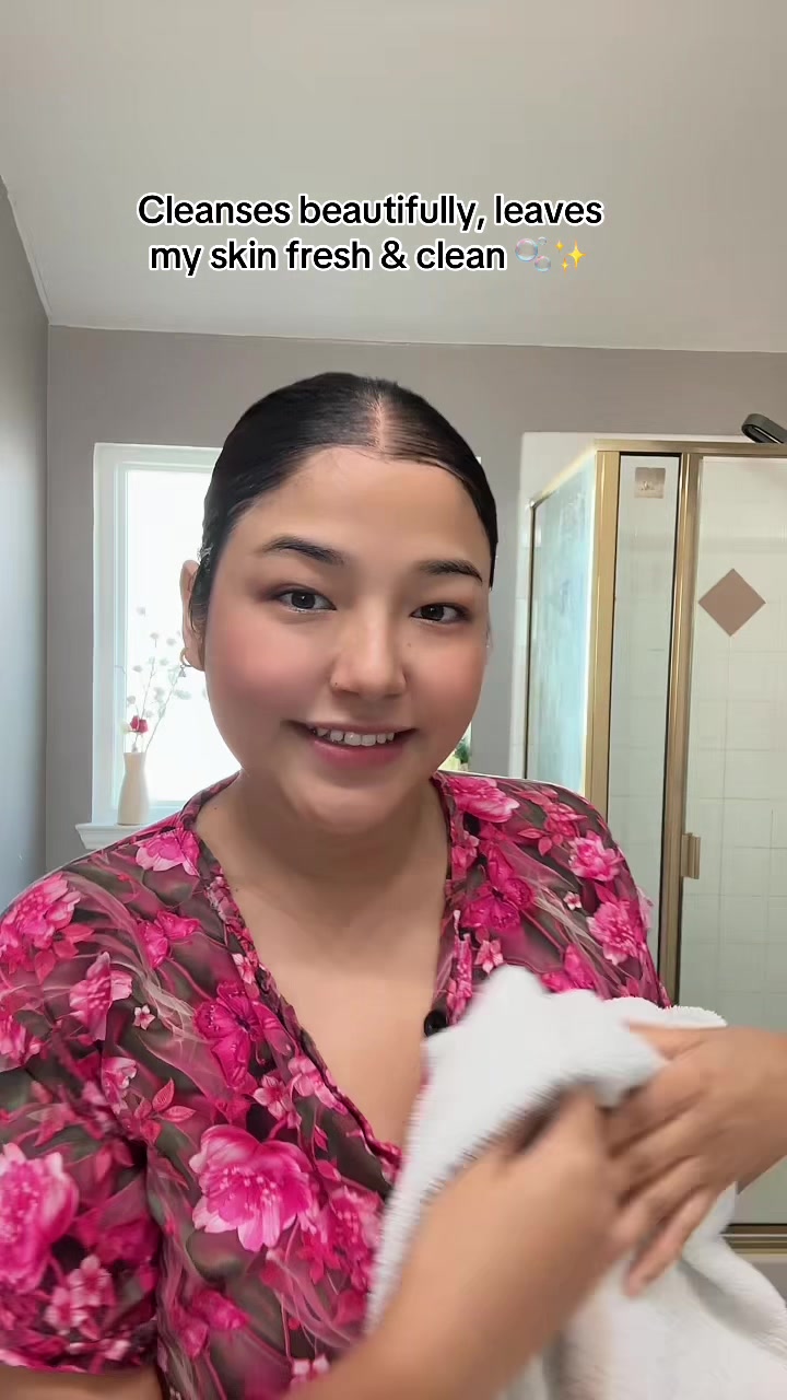 TikTok post by @shree_shr60 for Acure. Caption reads: @Acure @Acure CR #facewash #skincare [...].