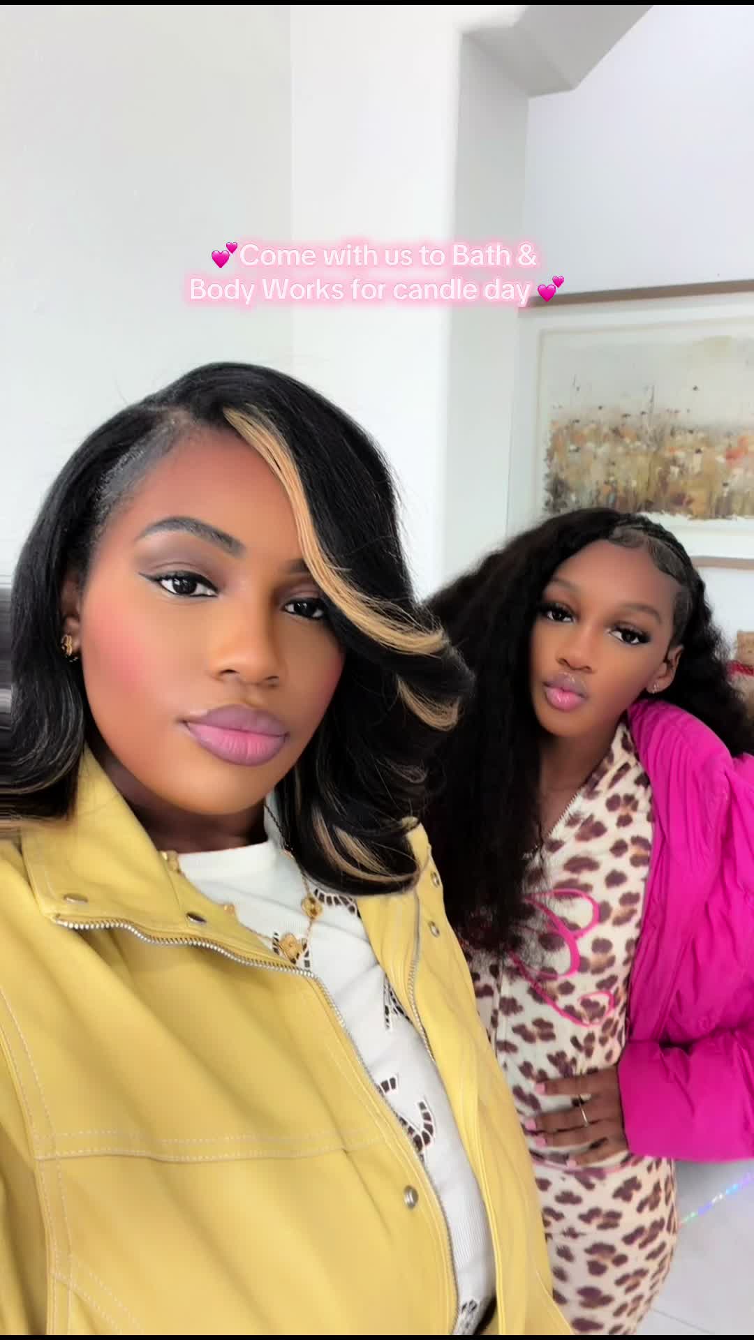 TikTok post by @thepantonsfamily for Bath & Body Works. Caption reads: 🕯️💕 Bath & Body Works Candle Day!!! let’s see....