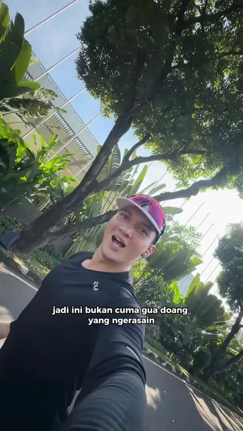 Instagram post by @rickoverary_ for Diri Care. Caption reads: Hairfall journey progress, setelah drama rontok....