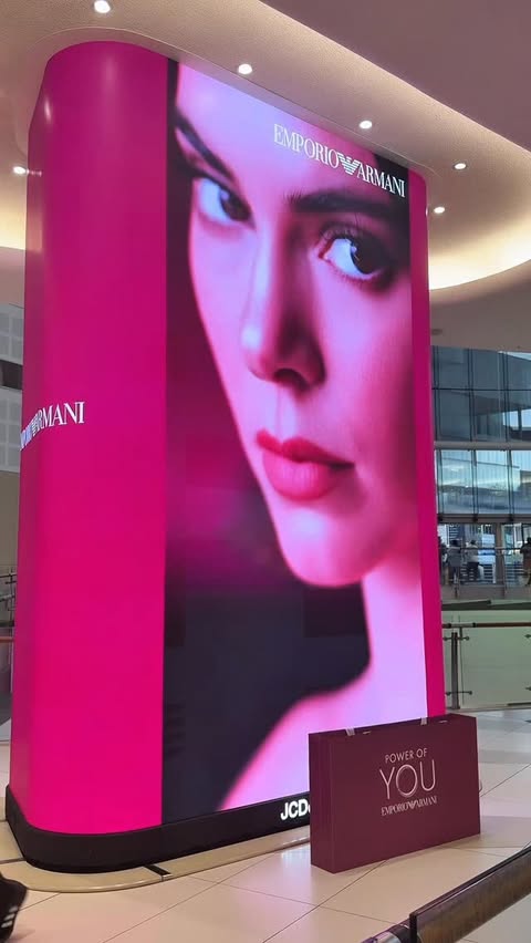 Instagram post by @tatummacalagh_ for Edgars. Caption reads: [...] #armanibeauty @edgarsbeauty #ad.