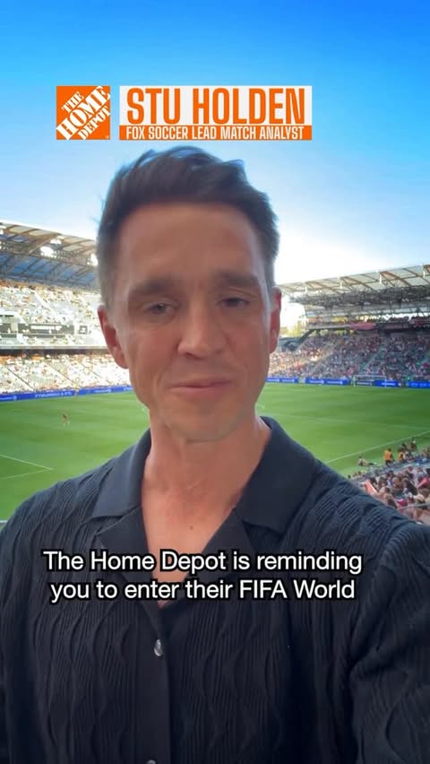 Instagram post by @stuholden for The Home Depot. Caption reads: [...] blows. How to enter: 1️⃣ Download The Home....