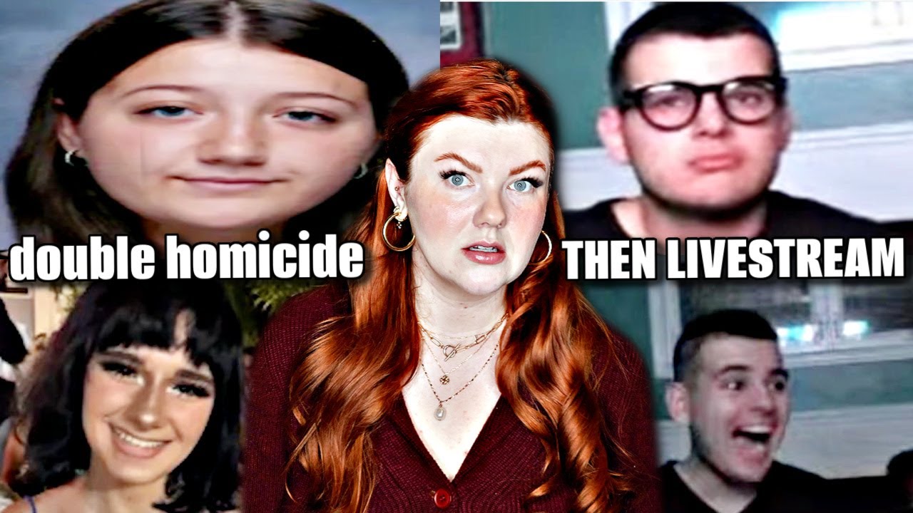 YouTube post by @BrookeMakenna for CBS News. Caption reads: "Troubled" Teen Live-Streamed After Murdering....