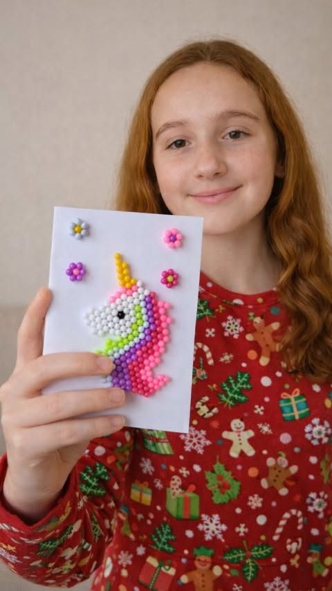 Instagram post by @simplysweethome__ for The Entertainer. Caption reads: Watching her create these Water Beads is honestly....