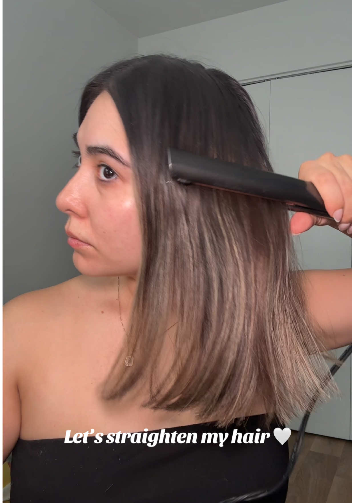 TikTok post by @theecrystalmariee for Hair Dance. Caption reads: [...] is a MUST in my hair routine 👏🏼✨ @Hair....