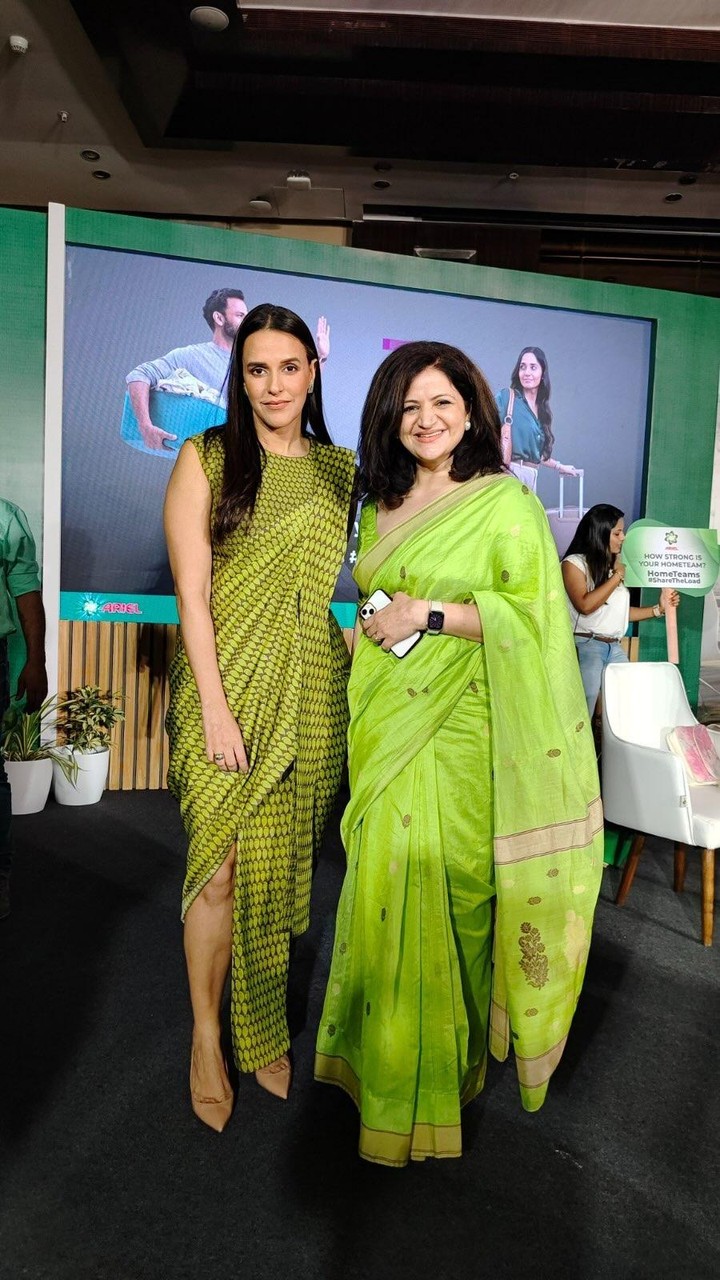 Instagram post by @avantika.says for Ariel India. Caption reads: I attended the unveiling of Ariel Share The Load....