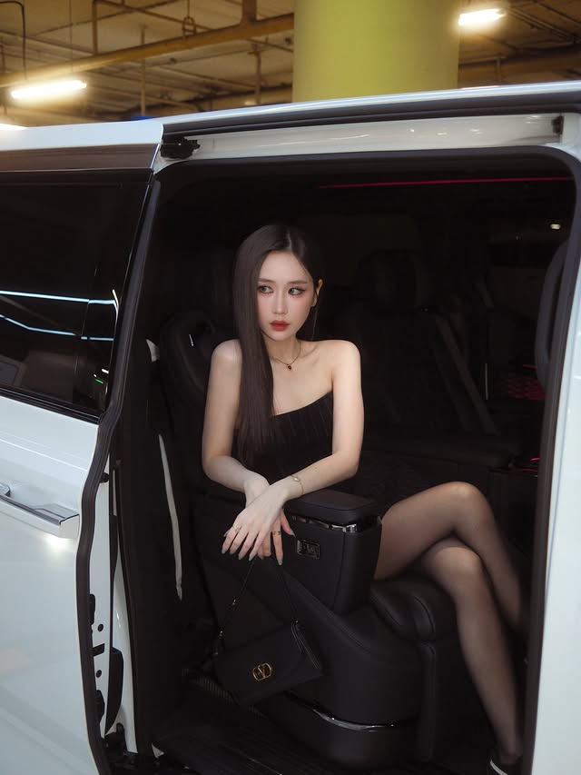 Instagram post by @janeeyeh for Valentino. Caption reads: Special moments🩶....