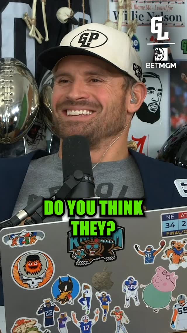 Instagram post by @greenlightpod for BetMGM. Caption reads: Chris loved the juice the Eagles brought vs the....