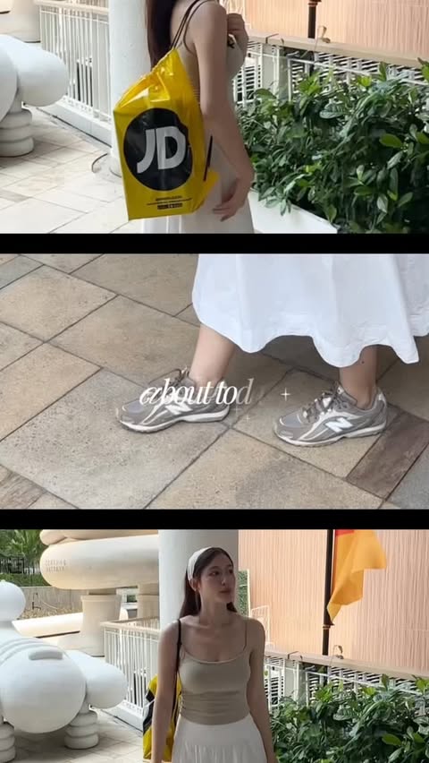 Instagram post by @thitaveeeeee for JD Sports. Caption reads: [...] @newbalance 204L 👟 ✨exclusive only....