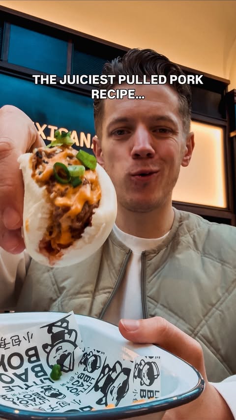 Instagram post by @madzhungrybelly for Square. Caption reads: [...] you can find this recipe in the @squareuk....