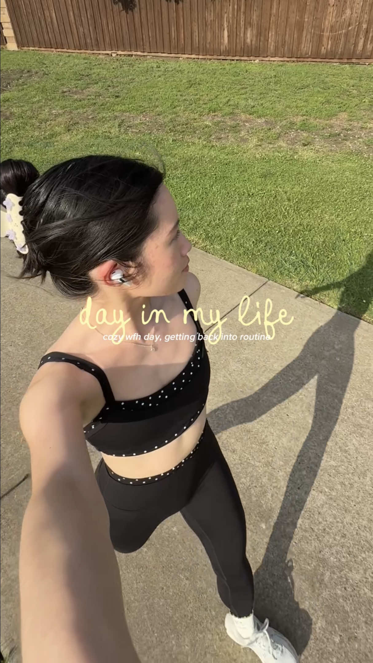 TikTok post by @jules.nguyenn for Liaison The Label. Caption reads: [...] Nutrition @Anthropologie @Gap @Liaison The....