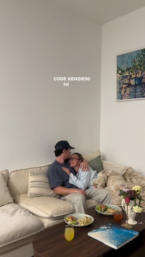Instagram post by @kenziepeas for CookUnity. Caption reads: [...] time tastes better when it’s easy @cookunity....