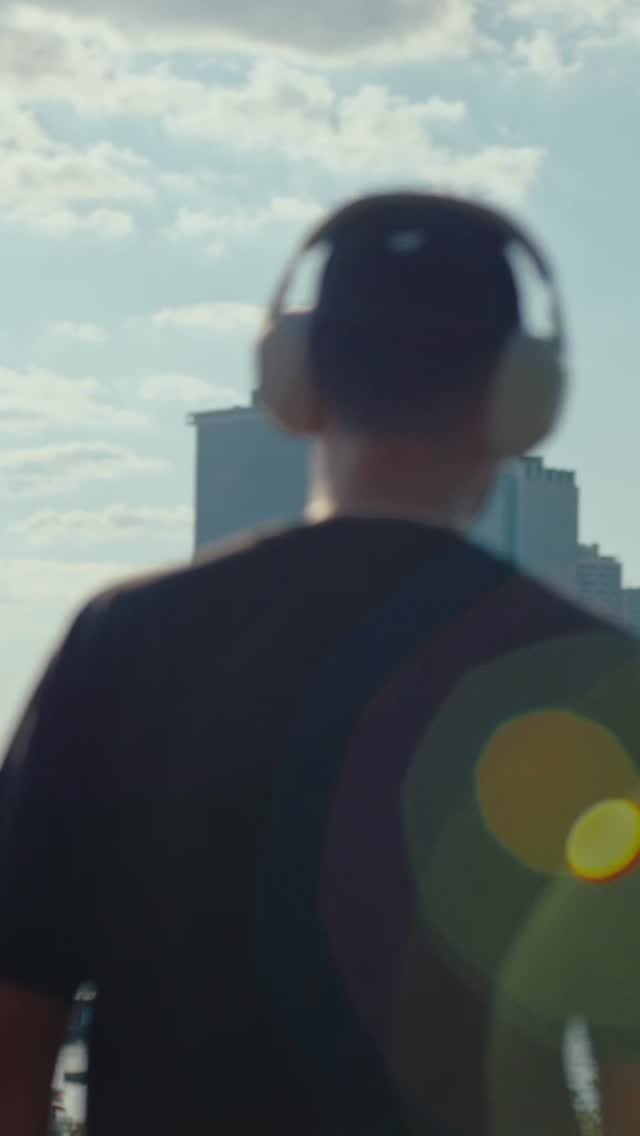 Instagram post by @michaelbrun for Sony. Caption reads: From Haiti to the world, @michaelbrun uses music....