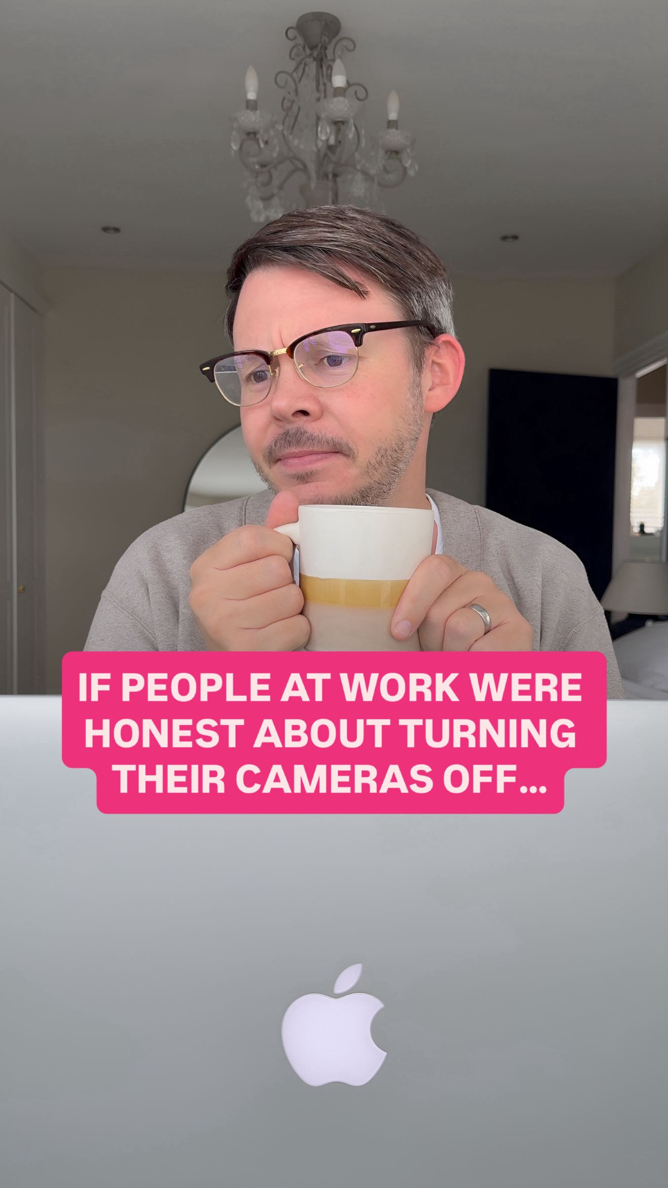 Instagram post by @paul_longley for Hotels.com. Caption reads: ad|If people at work were honest about turning....