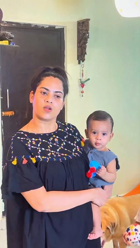 Instagram post by @anu_vignesh_ for Mylo Family. Caption reads: Product purchase links Web: Amazon: Flipkart: App:....