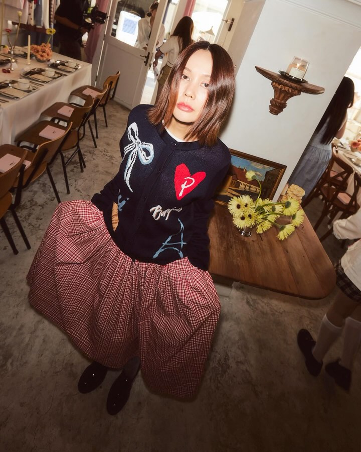 Instagram post by @minkie_mk for JASPAL. Caption reads: [...] to the cutest collab @proud_olives x....