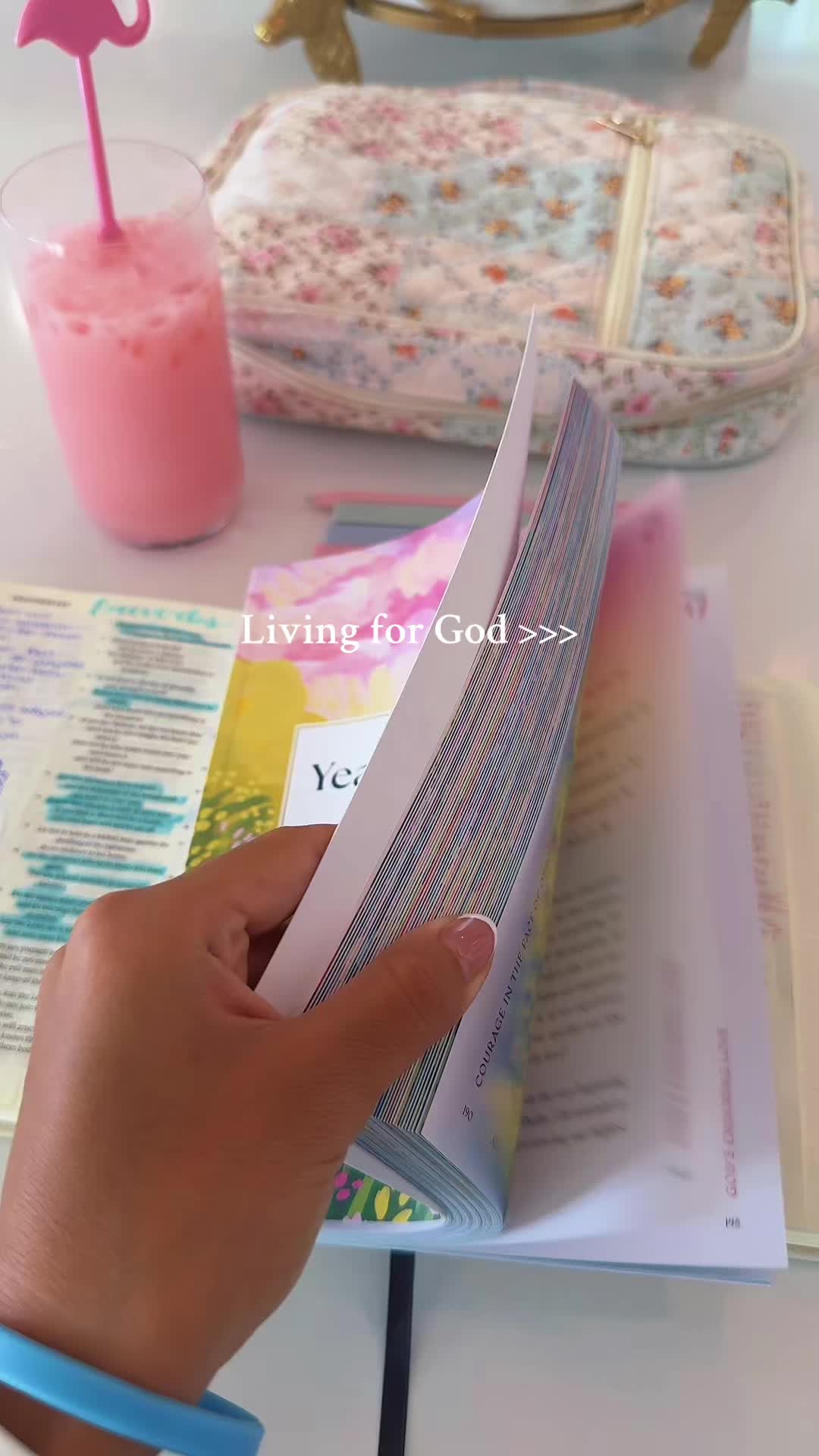 TikTok post by @saige_faith for Alabaster Co. Caption reads: You want to grow your relationship with God,....