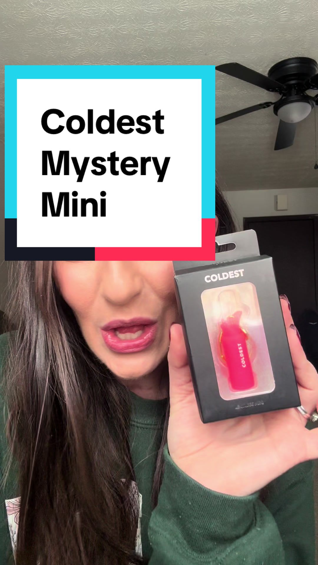 TikTok post by @stone.crossroads for Coldest. Caption reads: @Coldest mystery mini obsession over here! [...].
