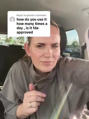 TikTok post by @kirstylaurie01 for Icy Bear Dental. Caption reads: Replying to @gizmo 💎 it just works, not....
