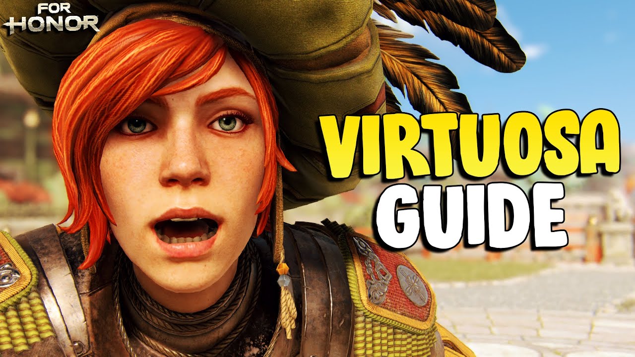 YouTube post by @HavokYT for Streamlabs. Caption reads: VIRTUOSA Guide/Overview - Moveset & Tips | For....