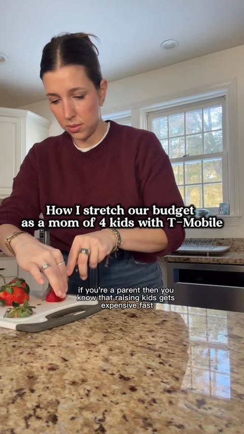 Instagram post by @sheisapaigeturner for T-Mobile. Caption reads: [...] make our money go further. That’s where....