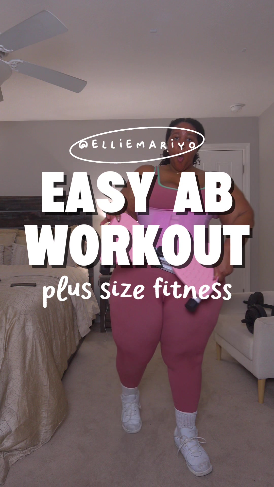 TikTok post by @elliemariyo for Hotwave. Caption reads: [...] this year, and this new ab machine from....
