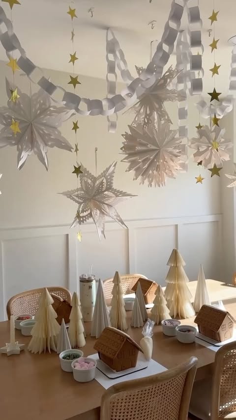 Instagram post by @debtrette for Stanley 1913. Caption reads: a last minute magical winter wonderland activity....