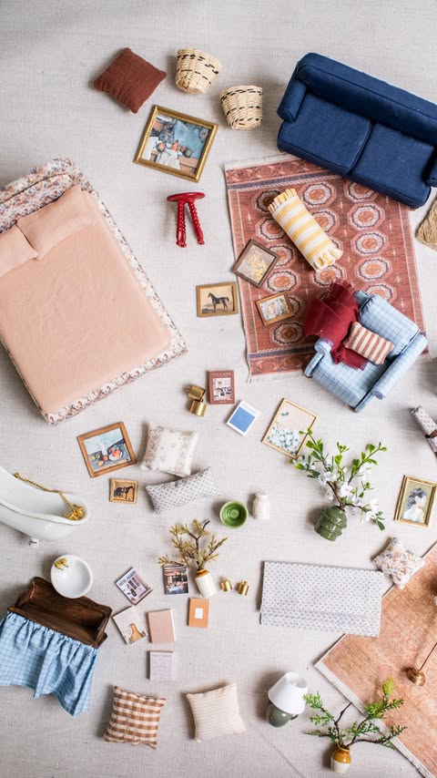 Instagram post by @genevavanderzeil for Lulu and Georgia. Caption reads: part 2 of my @heidicaillierdesign x....