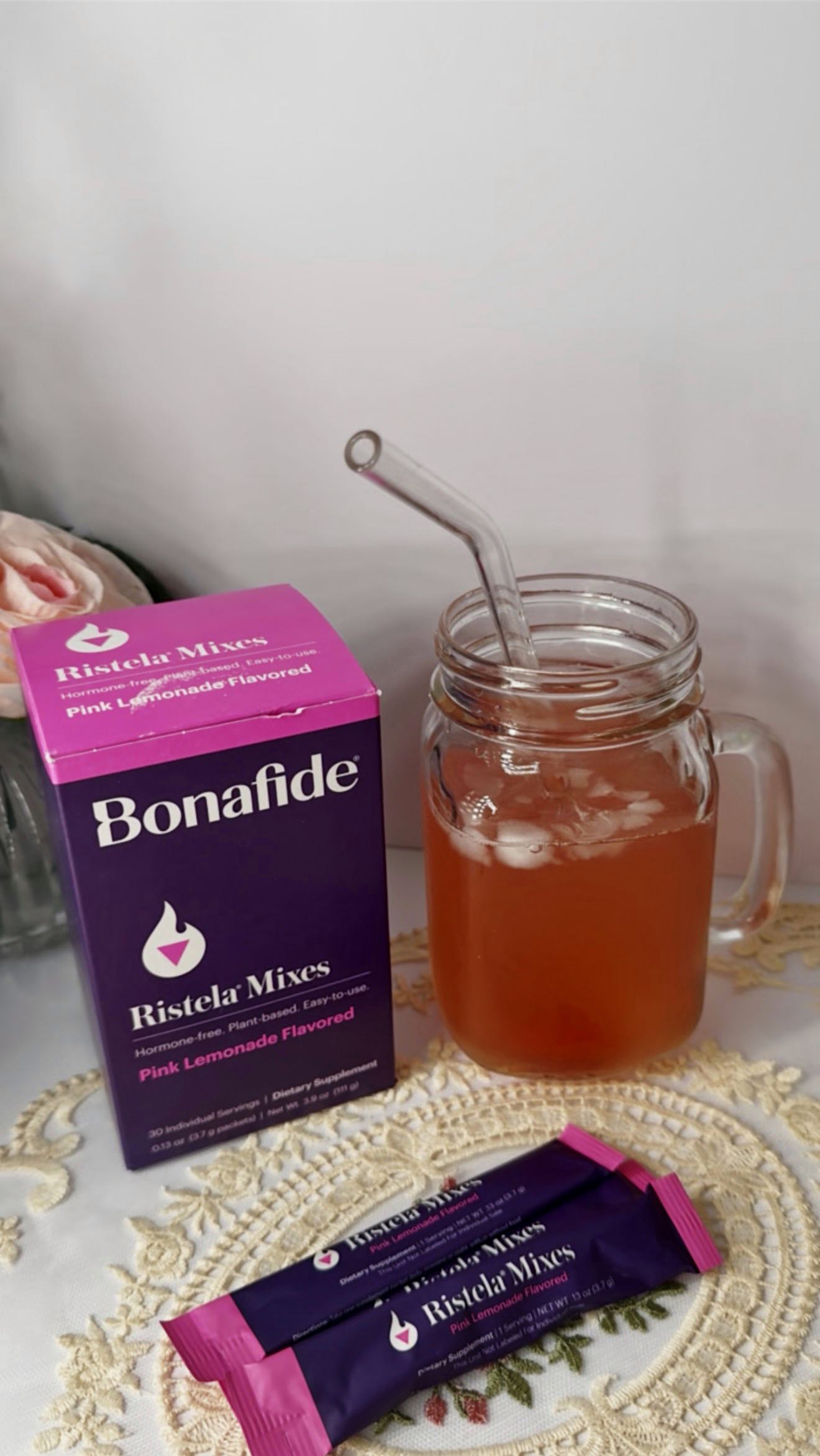 Instagram post by @alyonkashe for Bonafide. Caption reads: [...] been adding Ristela Mixes by @hellobonafide....