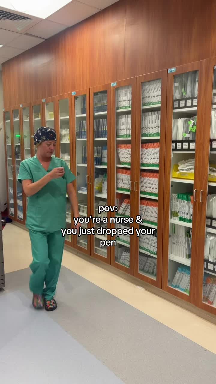 TikTok post by @nursehanni for Neuro. Caption reads: [...] at least I figured out where I put my @Neuro....