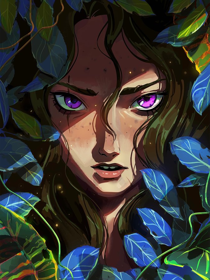 Instagram post by @alisvart for HUION. Caption reads: When you’re feeling a bit uninspired, try doing a....