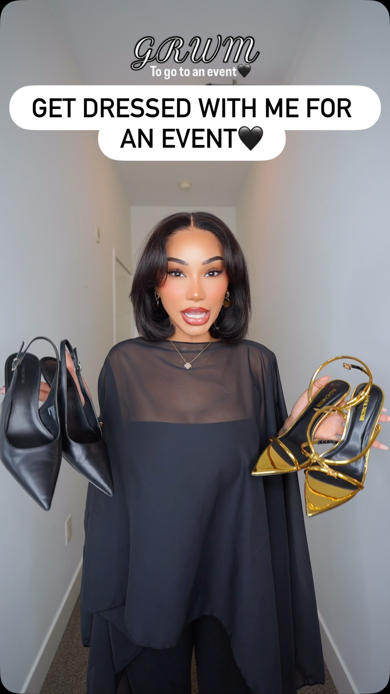 Instagram post by @thefashionfreakk for FENTY SKIN. Caption reads: Get dressed with me for a @fentyskin....