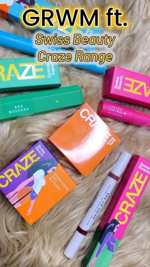 Instagram post by @nomita.kapoor for Viral Pitch. Caption reads: READ ⬇️ Swiss Beauty Craze All Day Makeup Kit....