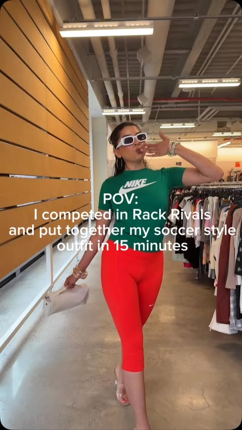 Instagram post by @miammarquez for Nordstrom Rack. Caption reads: [...] Go check out the video on my page or....