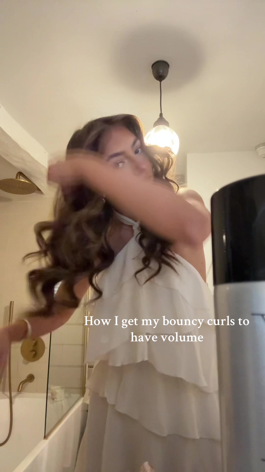 TikTok post by @avawaterhouse._ for Color Wow Hair. Caption reads: #foryou #fyp #hairtutorials @Color Wow UK .