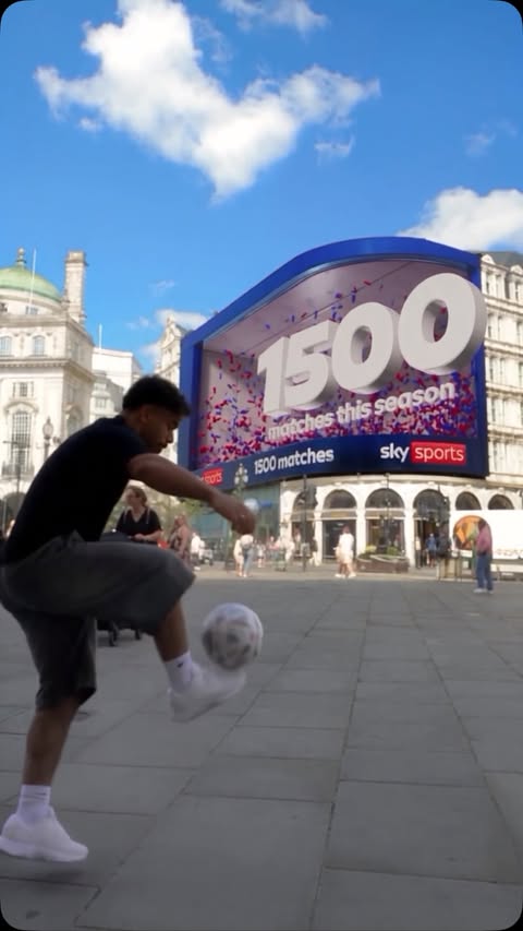 Instagram post by @vipersporttv for Sky Sports. Caption reads: [...] 1,500 live matches only available on....