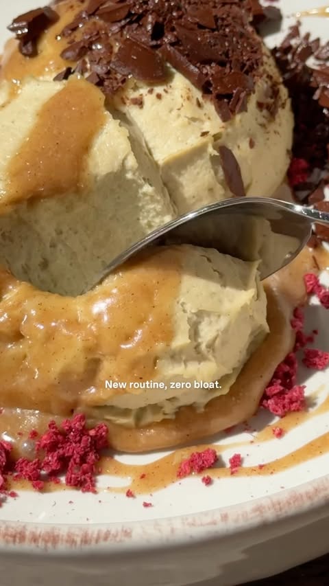 Instagram post by @clairesharrynroberto for Seed. Caption reads: PROBIOTIC PEANUT BUTTER PROTEIN MOUSSE. New....