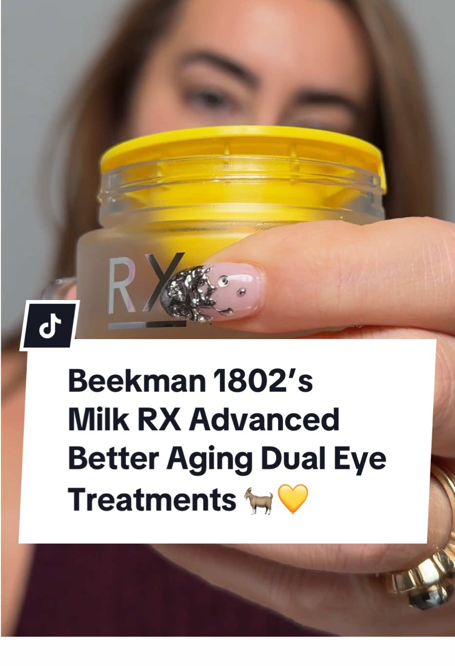 TikTok post by @thelipsticklesbians for Beekman 1802. Caption reads: #Beekman1802partner Beauty queens, this is one of....