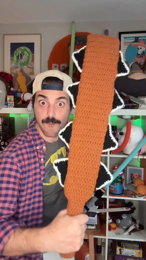 Instagram post by @brochetcroxet for Crochet. Caption reads: Make A Sweet Crochet Creation With Me! Whether you....