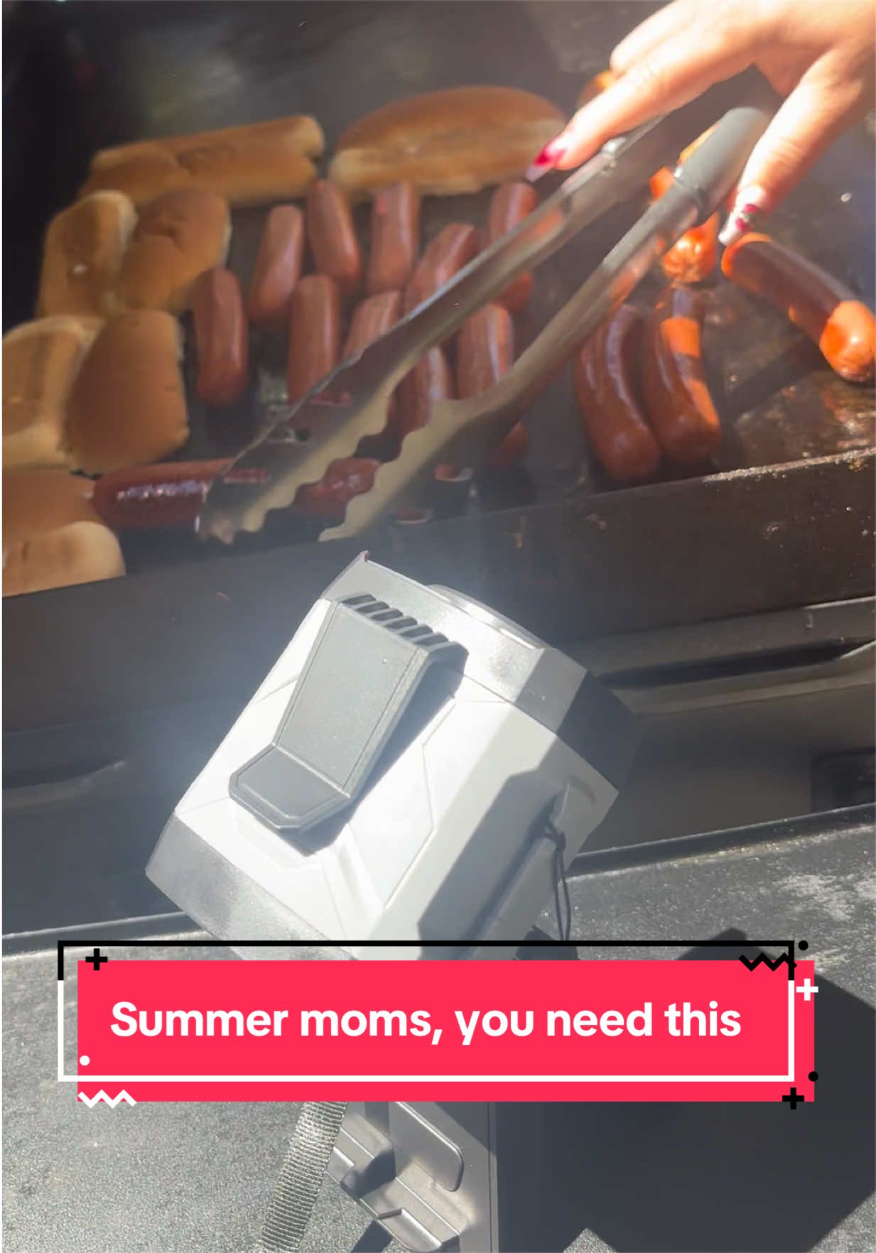 TikTok post by @testedbydayzee for Earrck shop. Caption reads: [...] #summer #dealsforyourdays @Earrck shop.