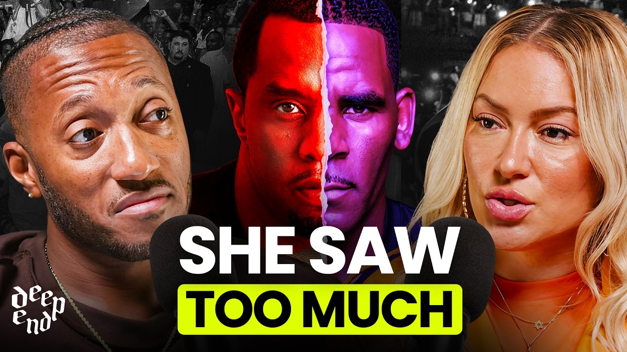 YouTube post by @LecraeOfficial for DripDrop. Caption reads: Former PussyCat Doll Escaped R. Kelly, Diddy (and....