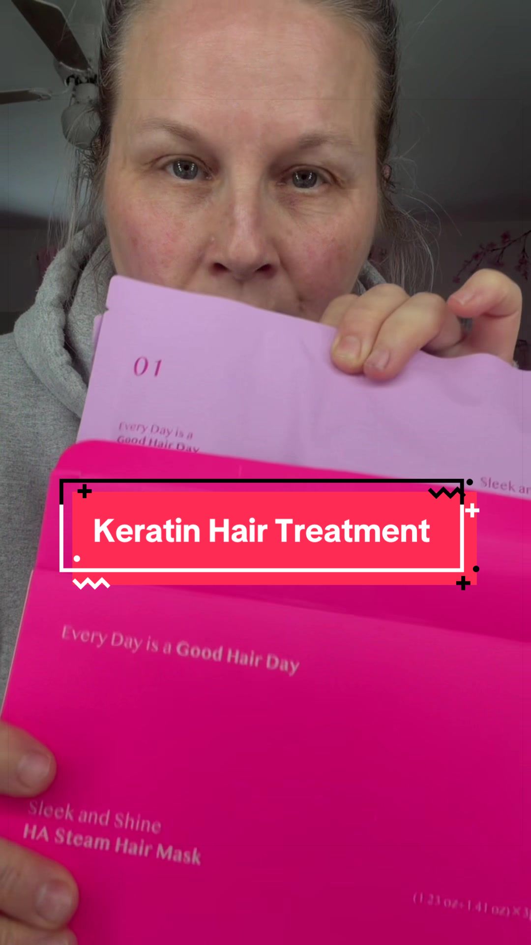 TikTok post by @kerrysconfidenceclub for Tideway. Caption reads: Tideway Sleek and Shine 3X Keratin Hair [...].